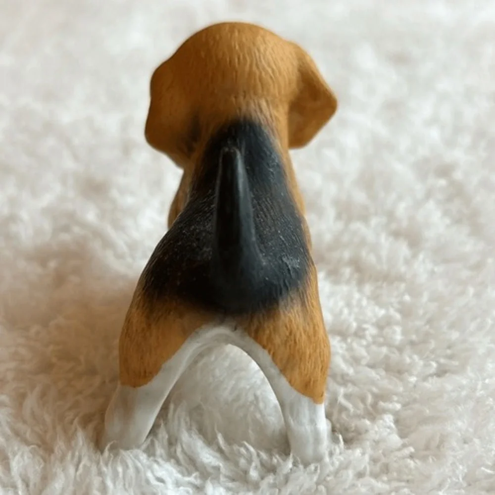 Vintage Homco Beagle Puppy‎ Dog Figurine